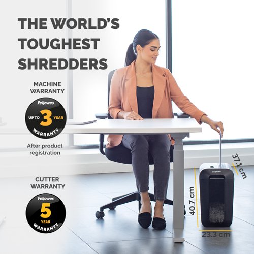 Powershred LX25, LX65, LX85, LX45, LX70 Shredder (Cross Cut) 230V UK