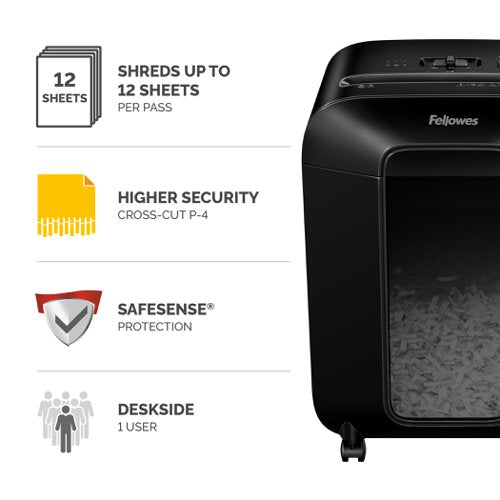 Powershred LX25, LX65, LX85, LX45, LX70 Shredder (Cross Cut) 230V UK