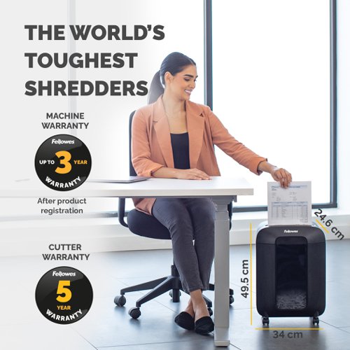 Powershred LX25, LX65, LX85, LX45, LX70 Shredder (Cross Cut) 230V UK