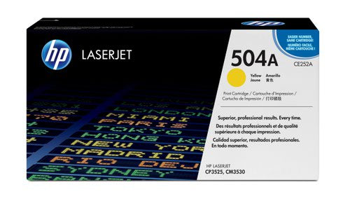 HP CE252A (504A) Toner yellow 7K pages
