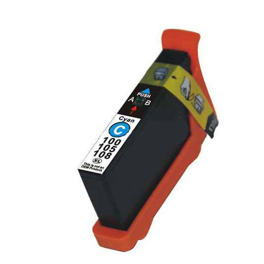 Compatible Lexmark  100XL Black Ink Ctg 014N1068E [100XL BK]