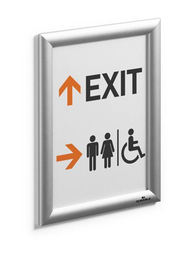 Durable Aluminium Snap Frame A4