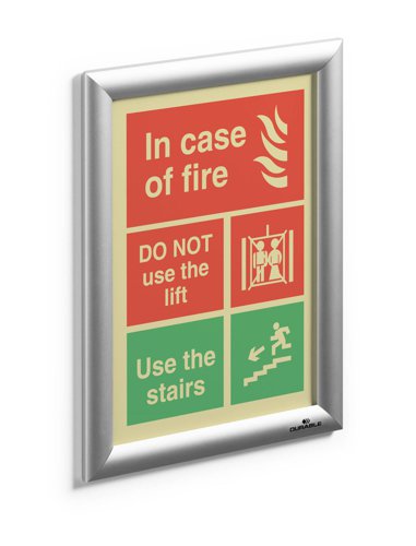 Durable Aluminium Snap Frame A4