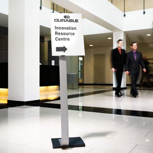 Durable INFO SIGN Floor Stand A4, A3