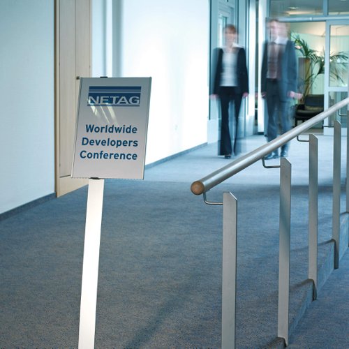 Durable INFO SIGN Floor Stand A4, A3