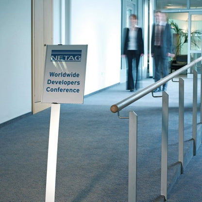 Durable INFO SIGN Floor Stand A4, A3