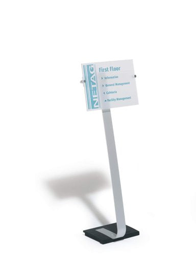 Durable CRYSTAL SIGN Floor Stand A4, A3