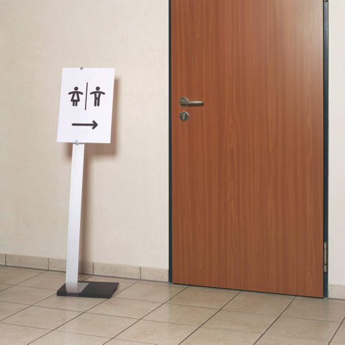 Durable CRYSTAL SIGN Floor Stand A4, A3