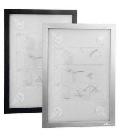 Durable DURAFRAME Wallpaper A4 Silver