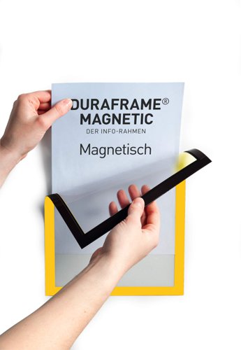 Durable DURAFRAME Magnetic A4 Black, A3 Black, A3 Red, A3 Silver, A4 Red, A4 Yellow, A4 Green, A4 Orange, A4 Silver, A5 Black, A5 Silver, A6 Black, A6 Silver (5)