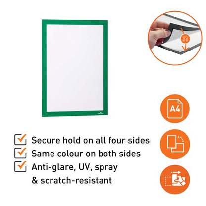 Durable DURAFRAME Adhesive A6 Black (2, A6 Silver (2, A5 Black (2, A5 Silver (2, A4 Black (2, A4 White (2, A4 Red (2, A4 Yellow (2, A4 Green (2, A4 Orange (2, A4 Silver (2, A4 Gold (2, A3 Black (2, A3 Red (2, A3 Green (2, A3 Blue (2, A3 Silver (2, A4 Black (10, A4 Silver (10, A3 Black (6, A3 Red (6, A3 Blue (6, A3 Silver (6)