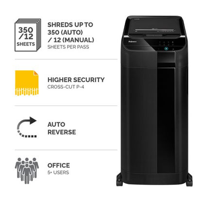 Automax 350c Auto Feed Shredder (Cross Cut) 230V EU/UK