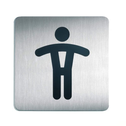 Durable PICTO 'Men's WC' Symbol 83mm, 150mm