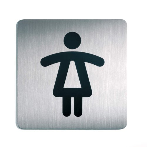 Durable PICTO 'Women's WC' Symbol 83mm, 150mm