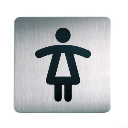 Durable PICTO 'Women's WC' Symbol 83mm, 150mm