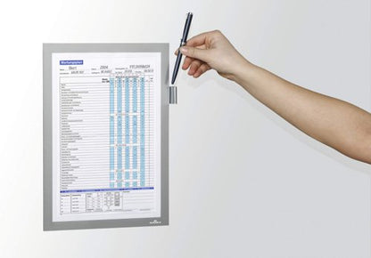 Durable DURAFRAME Magnetic Note Silver