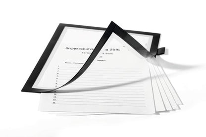Durable DURAFRAME Adhesive Note Black