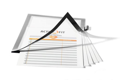 Durable DURAFRAME Adhesive Note Silver