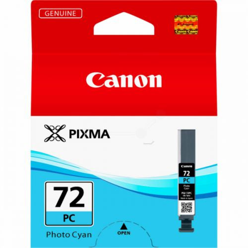 OEM Canon 6407B001 PGI-72PC Ink Cartridge Photo Cyan 351 Photos 14ml