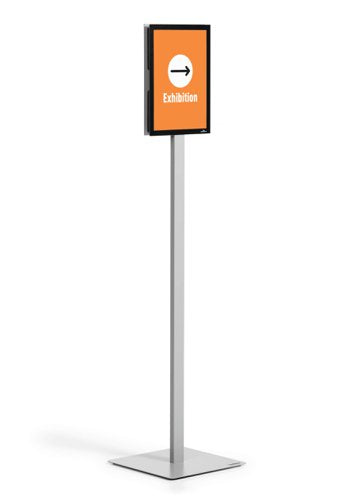 Durable INFO STAND BASIC Floor Stand A4, A3