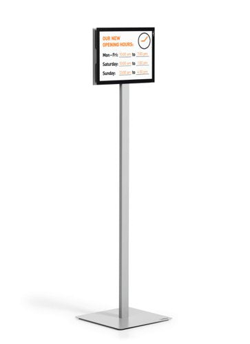 Durable INFO STAND BASIC Floor Stand A4, A3