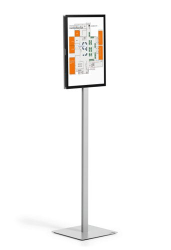 Durable INFO STAND BASIC Floor Stand A4, A3