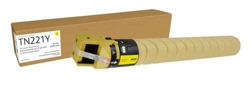 XET A3 Everyday Remanufactured Toner replaces Konica Minolta TN221Y Yellow (A8K3230)