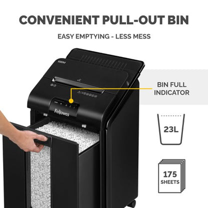 Automax 100m Auto Feed Shredder (Mini Cut) 230V UK