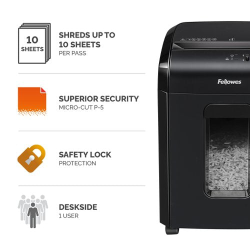 Microshred 10m Shredder (Micro Cut) 230V UK
