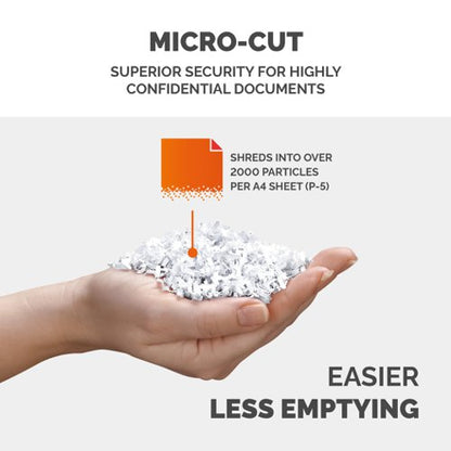 Microshred 10m Shredder (Micro Cut) 230V UK