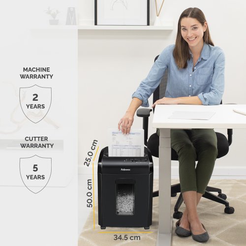 Microshred 10m Shredder (Micro Cut) 230V UK