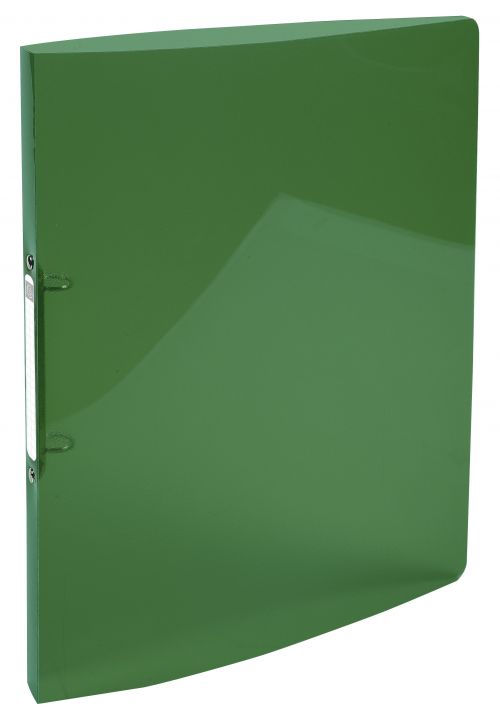 Exacompta Iderama PP Semi Transparent Flexible Ring Binder 2 Ring 15mm A4 Pack of 20 Assorted
