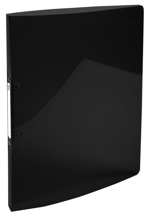 Exacompta Iderama PP Semi Transparent Flexible Ring Binder 2 Ring 15mm A4 Pack of 20 Assorted