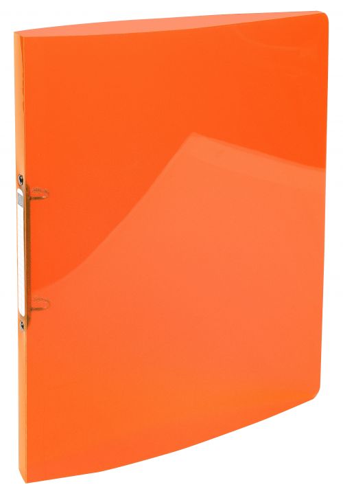 Exacompta Iderama PP Semi Transparent Flexible Ring Binder 2 Ring 15mm A4 Pack of 20 Assorted