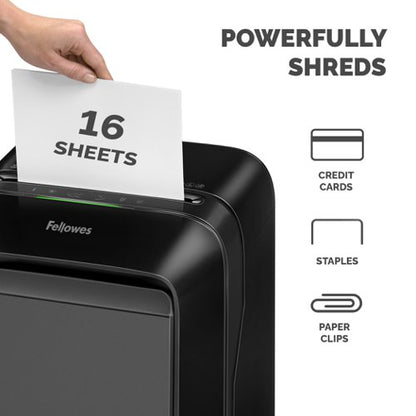 Powershred LX210, LX220 Black Shredder (Mini Cut) 230V EU/UK