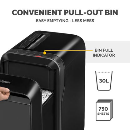 Powershred LX210, LX220 Black Shredder (Mini Cut) 230V EU/UK