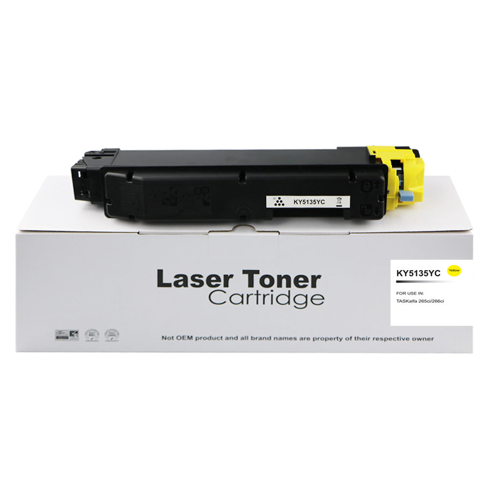 Compatible Kyocera TASKalfa 265ci TK5135M Magenta Toner