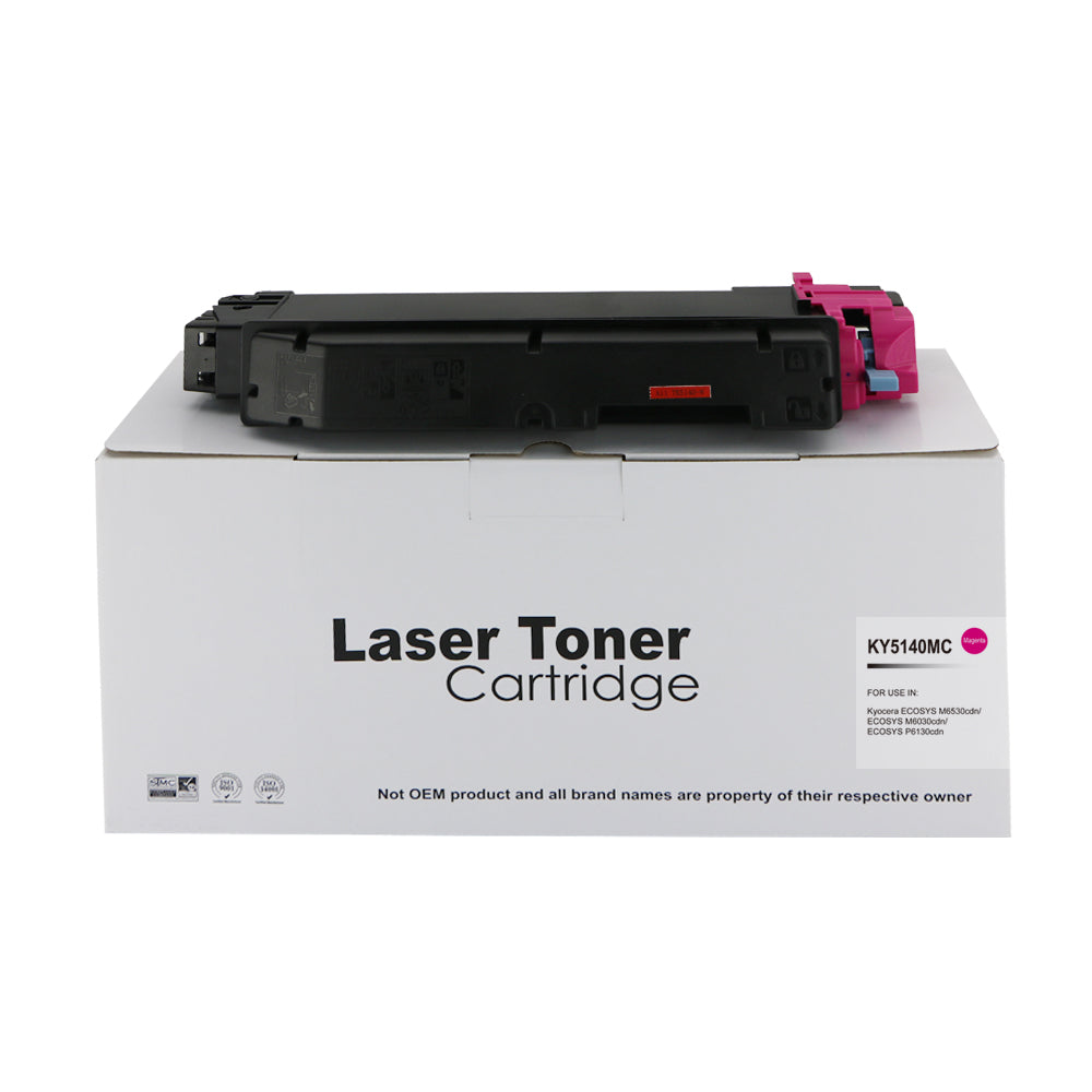 Compatible Kyocera TK5140C Cyan Toner - 1T02NRCNL0