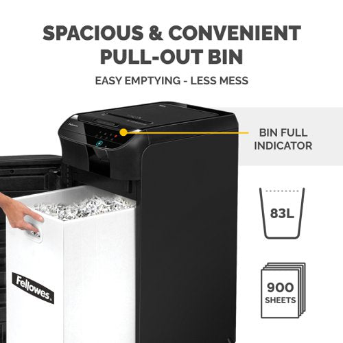 Automax 600m Auto Feed Shredder (Micro Cut) 230V EU/UK