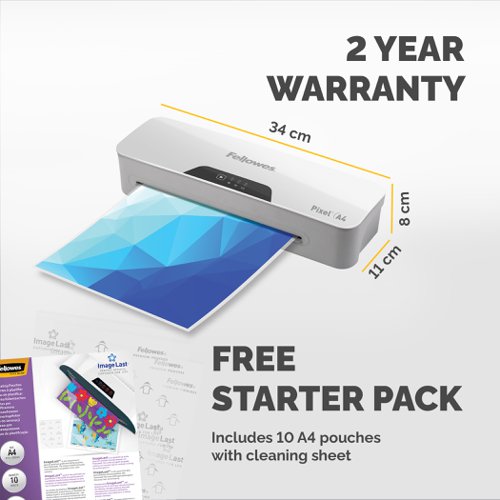 Pixel A4 Laminator 230V UK