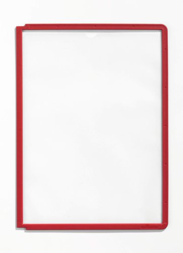 Durable SHERPA Display Panel A4 Black, Red, Yellow, Green, Blue, Orange (5)