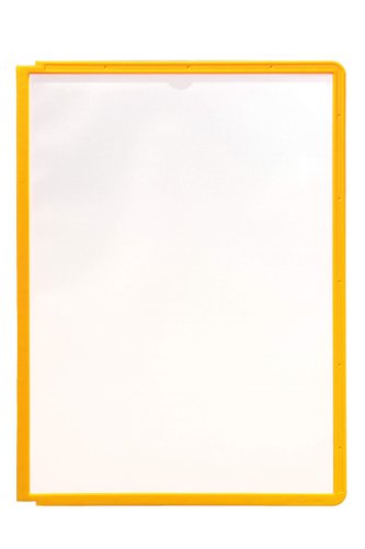 Durable SHERPA Display Panel A4 Black, Red, Yellow, Green, Blue, Orange (5)