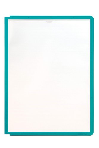 Durable SHERPA Display Panel A4 Black, Red, Yellow, Green, Blue, Orange (5)