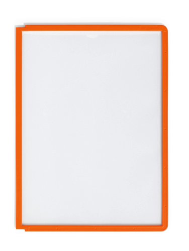 Durable SHERPA Display Panel A4 Black, Red, Yellow, Green, Blue, Orange (5)