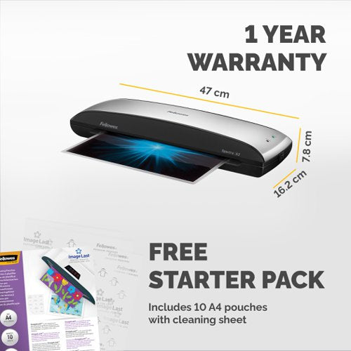 Spectra A3 Laminator 230V UK