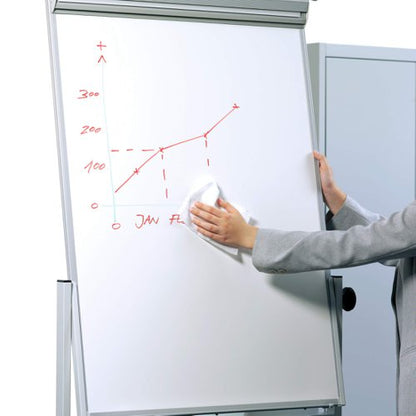Durable Whiteboard Tub 100 Wipes