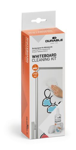 Durable Whiteboard Cloth and Spray Kit