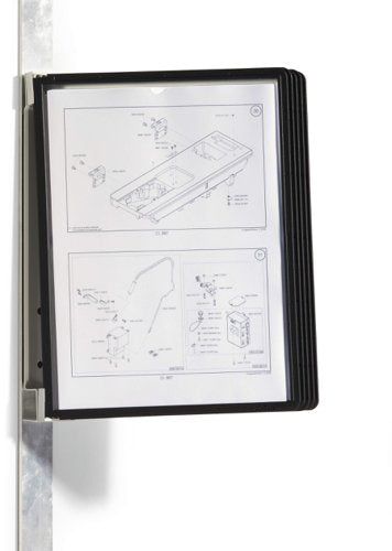 Durable VARIO Magnet Wall 5 A4 Black