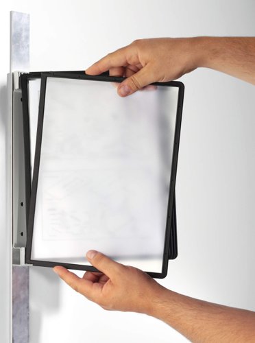 Durable VARIO Magnet Wall 5 A4 Black