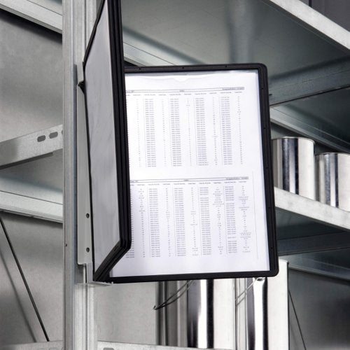 Durable VARIO Magnet Wall 5 A4 Black